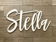 Load image into Gallery viewer, Kinsley - Name Cutout Set - Laser Cut Wood Nursery Sign