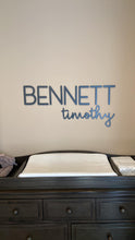 Load image into Gallery viewer, Maddox John - Name Cutout Set - Laser Cut Wood Nursery Sign