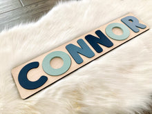 Load image into Gallery viewer, Mallory Wooden Name Puzzle Gift