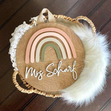 Load image into Gallery viewer, Boho Rainbow Door Hanger - Teacher Gift