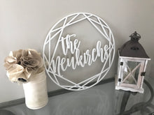 Load image into Gallery viewer, The Browns Geometric Cutout Wood Sign