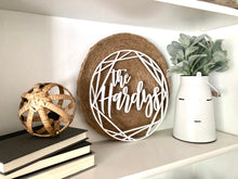 Load image into Gallery viewer, The Browns Geometric Cutout Wood Sign