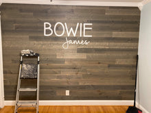 Load image into Gallery viewer, Maddox John - Name Cutout Set - Laser Cut Wood Nursery Sign