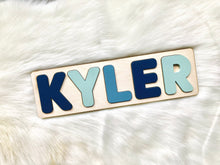 Load image into Gallery viewer, Mallory Wooden Name Puzzle Gift