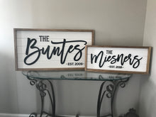 Load image into Gallery viewer, The Martins Framed Shiplap - Layered Wood Sign