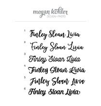 Load image into Gallery viewer, Wooden Name Tag - Stained