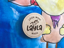 Load image into Gallery viewer, Look What I Made - Personalized Wooden Artwork Magnets
