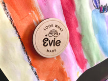 Load image into Gallery viewer, Look What I Made - Personalized Wooden Artwork Magnets