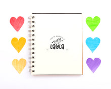 Load image into Gallery viewer, Imagination Design - Kids Artwork Stamp - Wooden or Self Inking - 1.5&quot; tall and up to 3&quot; wide
