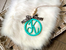 Load image into Gallery viewer, Monogram Car Charm