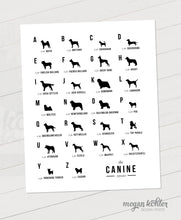 Load image into Gallery viewer, Modern Dog Family Design - Custom Address Stamp - Wooden or Self Inking - 1.5&quot; tall and up to 3&quot; wide
