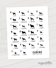 Load image into Gallery viewer, Modern Dog Family Design - Custom Address Stamp - Wooden or Self Inking - 1.5" tall and up to 3" wide
