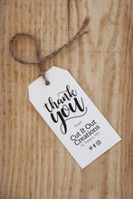 Load image into Gallery viewer, Business Thank You Custom Stamp - 1.5&quot; wide and 3&quot; tall
