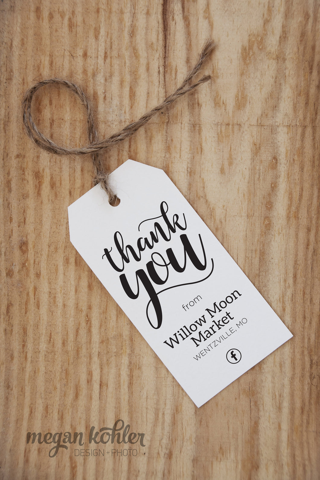 Business Thank You Custom Stamp - 1.5