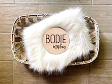 Load image into Gallery viewer, Laser Engraved Birth Announcement - Baby Name Announcement - Wooden Circle Sign - Boy or Girl