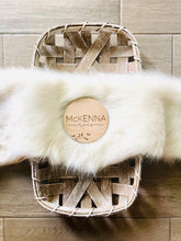 Load image into Gallery viewer, McKenna Laser Engraved Birth Announcement - Baby Name Announcement - Wooden Circle Sign - Floral Girl - Thick Premium Wood