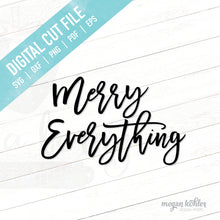 Load image into Gallery viewer, SVG - Laser Cut File - Merry Everything