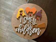 Load image into Gallery viewer, I Smell Children - Shiplap Door Hanger