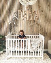 Load image into Gallery viewer, Mayer - Name Cutout - Laser Cut Wood Nursery Sign
