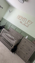 Load image into Gallery viewer, Maddox John - Name Cutout Set - Laser Cut Wood Nursery Sign
