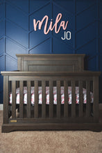 Load image into Gallery viewer, Mila Jo - Name Cutout Set - Laser Cut Wood Nursery Sign
