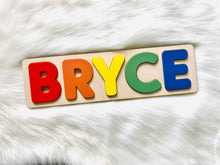 Load image into Gallery viewer, Brooks Wooden Name Puzzle Gift
