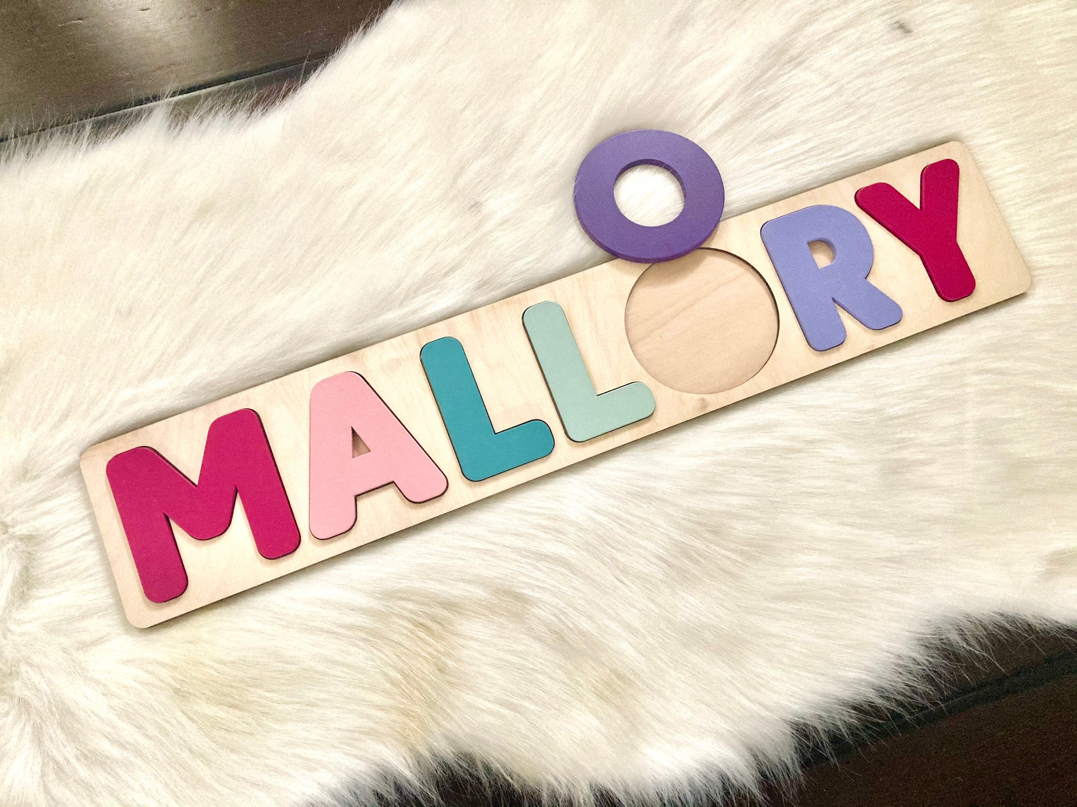 Mallory Wooden Name Puzzle Gift