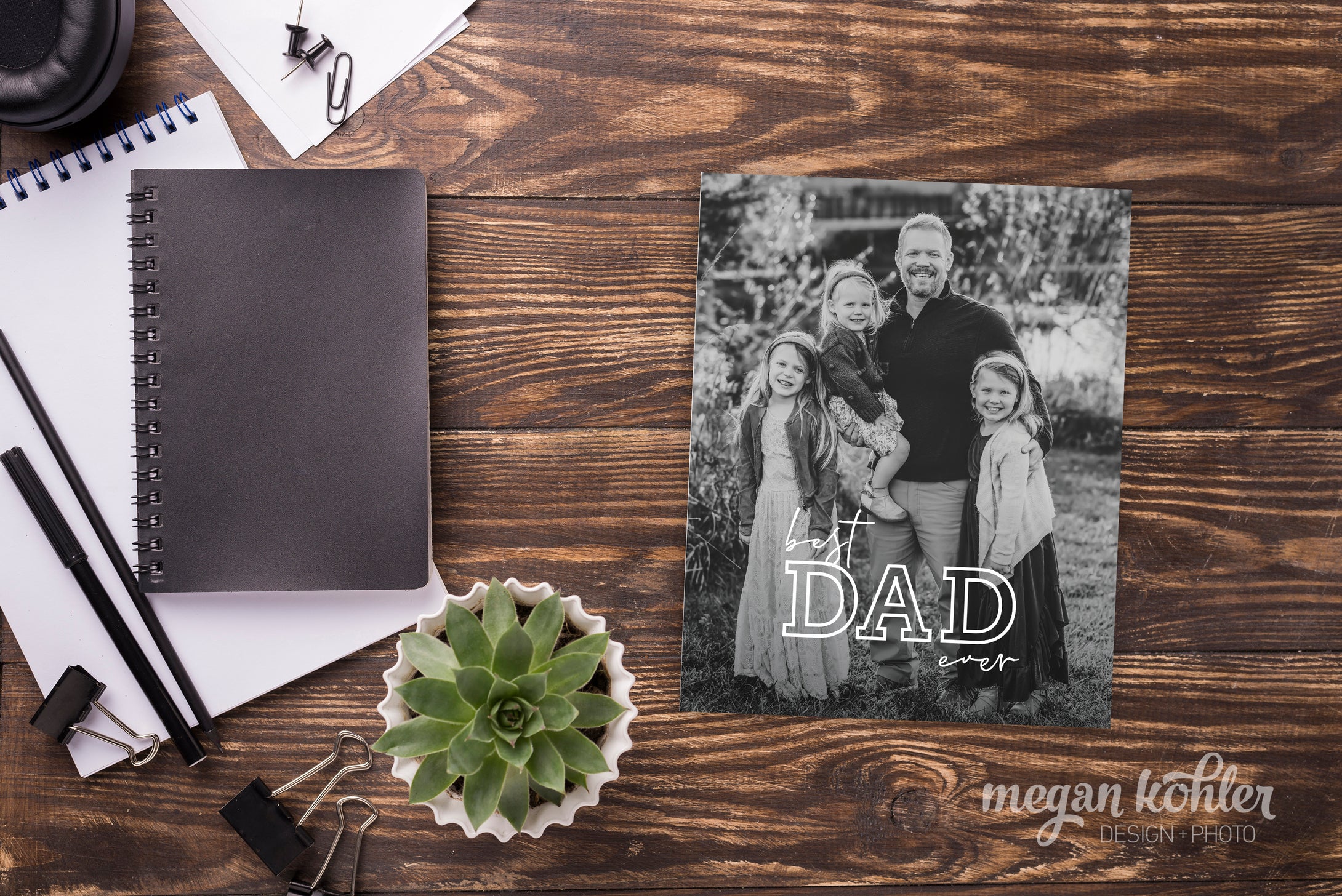 5x7 Printable - Father's Day Dad and Me Digital Card