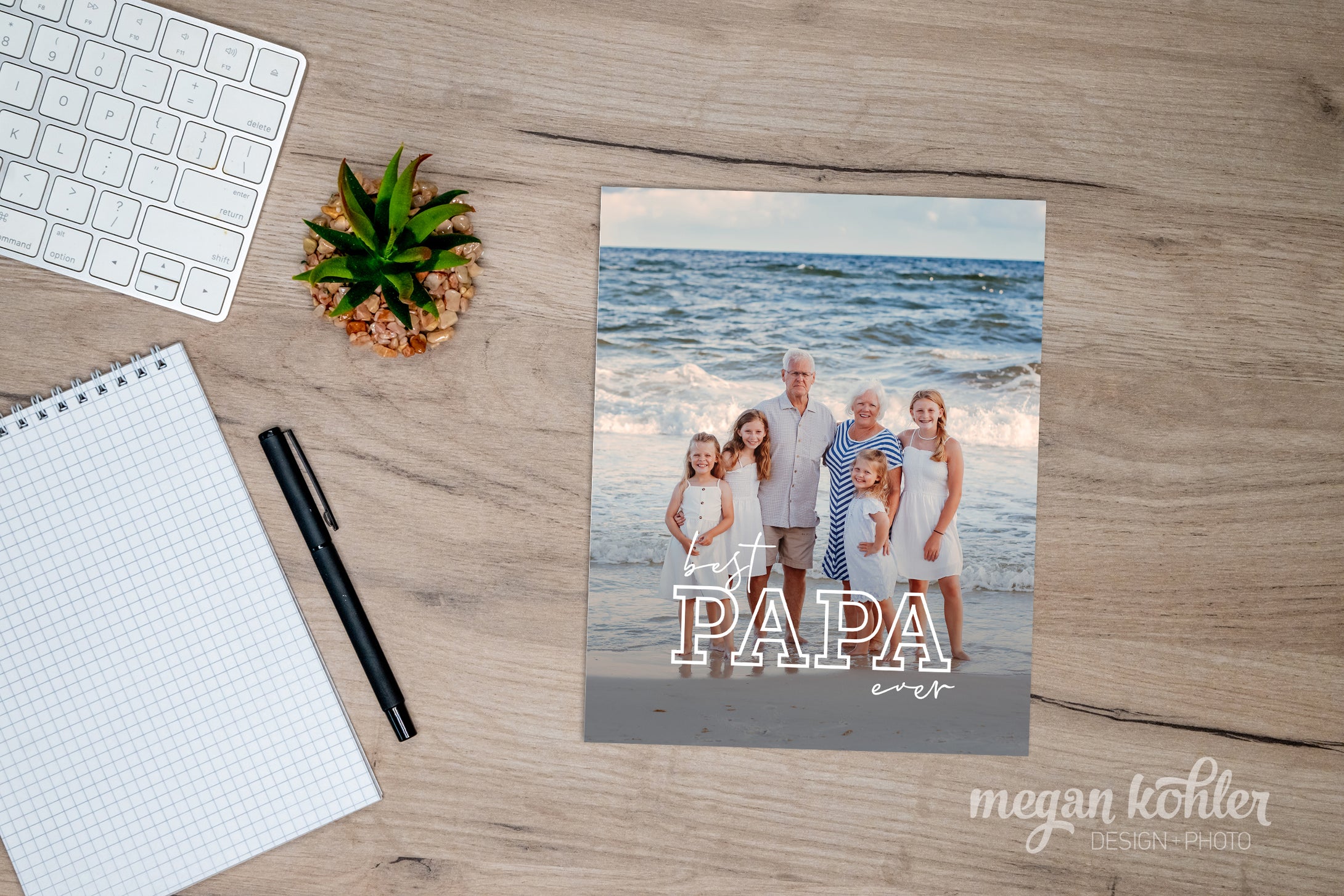 5x7 Printable - Father's Day Grandpa and Me Digital Card