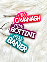 Load image into Gallery viewer, Teacher Bag Tag
