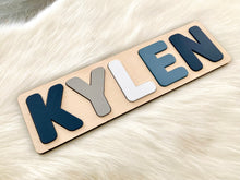 Load image into Gallery viewer, Brooks Wooden Name Puzzle Gift
