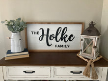 Load image into Gallery viewer, The Martins Framed Shiplap - Layered Wood Sign
