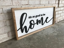 Load image into Gallery viewer, The Martins Framed Shiplap - Layered Wood Sign
