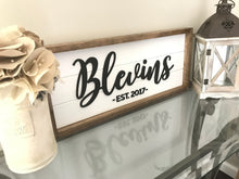 Load image into Gallery viewer, The Martins Framed Shiplap - Layered Wood Sign
