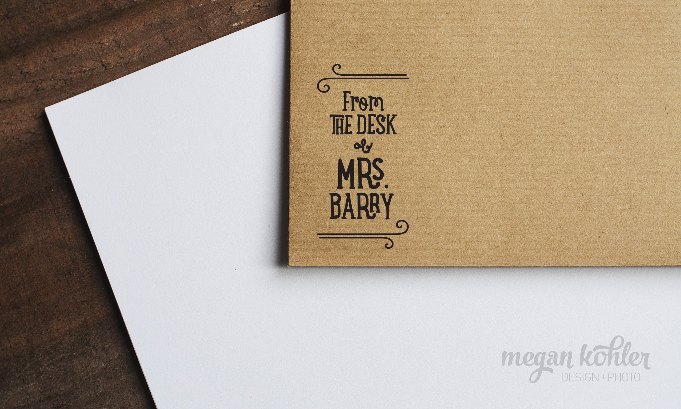 Teacher Stamp - Wooden - Self Inking - Read It - Love It - Return It (Copy)