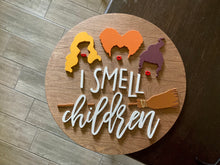 Load image into Gallery viewer, I Smell Children - Shiplap Door Hanger
